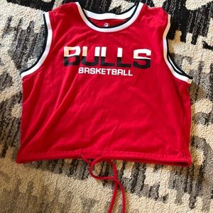 Chicago bulls crop top